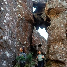 hikers at Hanging Rock Summit Walk, Newham
