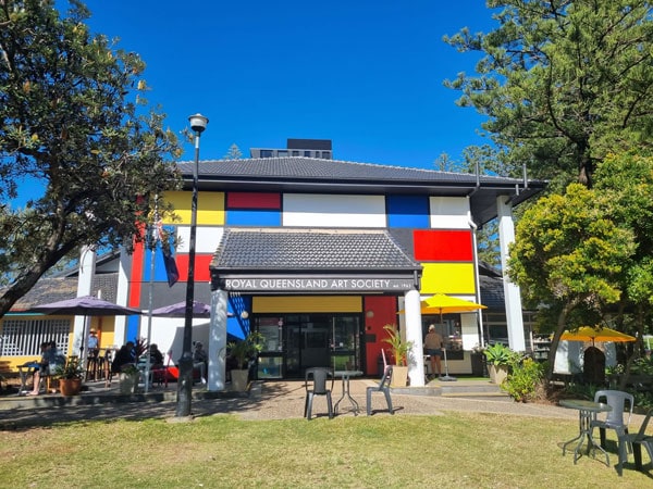 the exterior of Royal Queensland Art Society Gold Coast