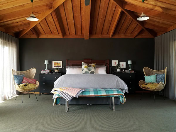 the bedroom at Shaws Road Bed and Breakfast, Yarra Valley