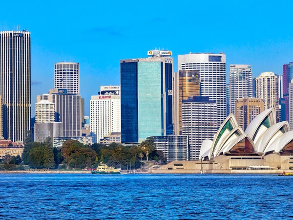 harbour views at Sydney Harbour Marriott Hotel Circular Quay