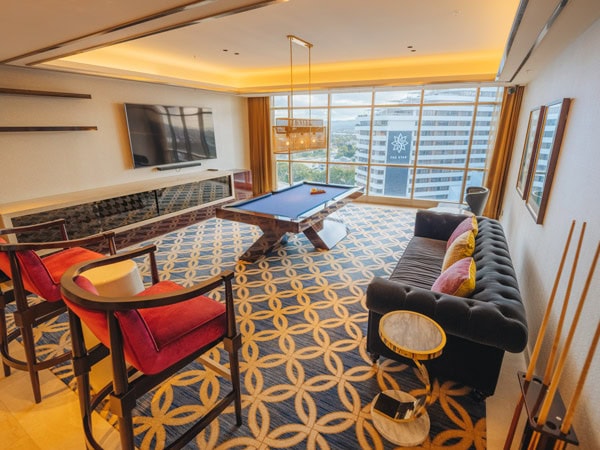 the billiards room at The Darling at The Star Gold Coast