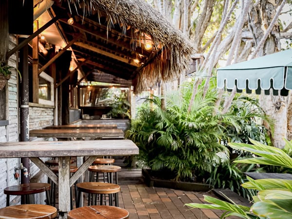 Treehouse bar in Byron Bay