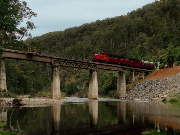 Ride the Walhalla Goldfields Railway in Victoria