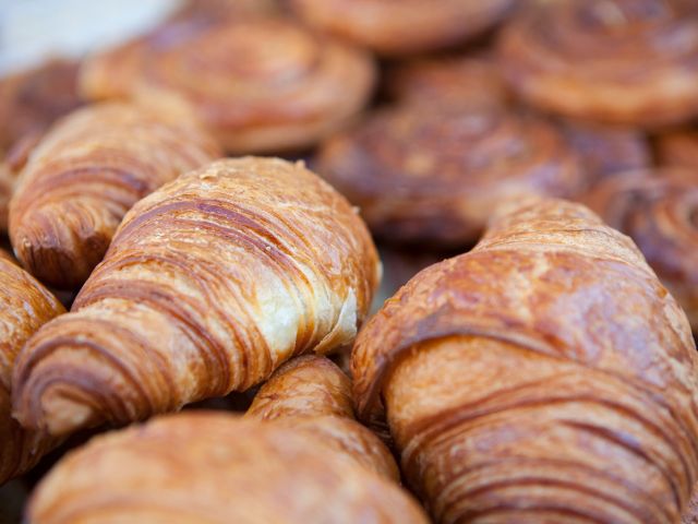 croissants at Three Mills Bakery