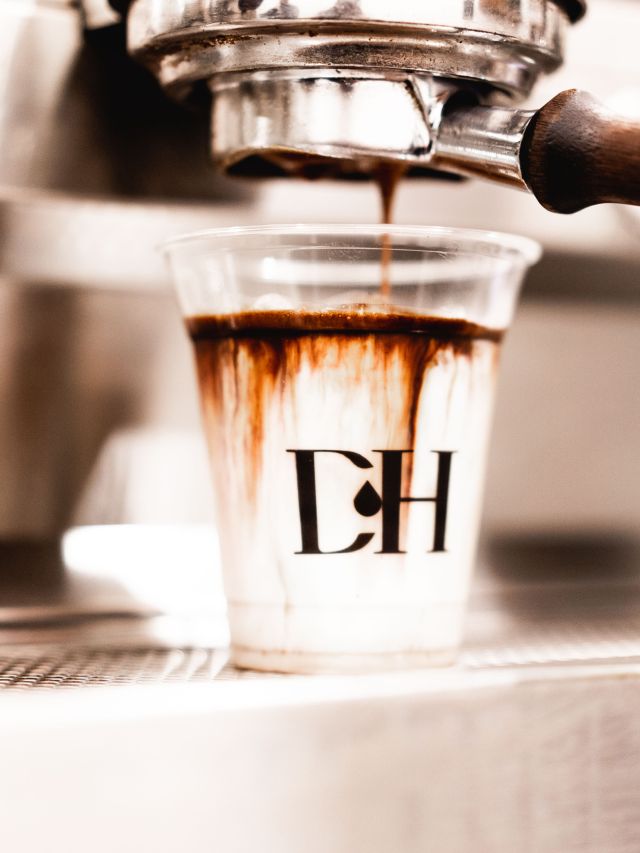 pouring coffee into a cup at DripHouse, Perth