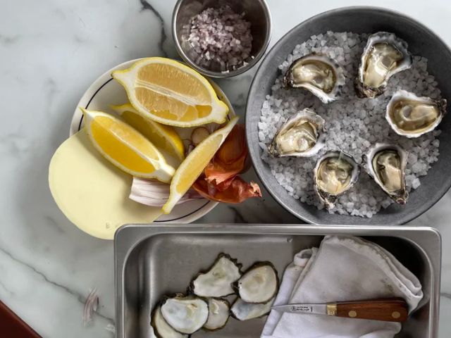 oysters at Julien’s Bowral Brasserie