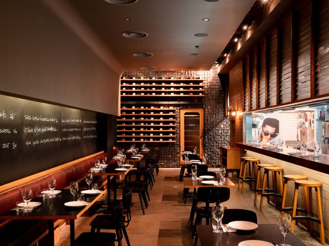 the dining interior of EightySix North