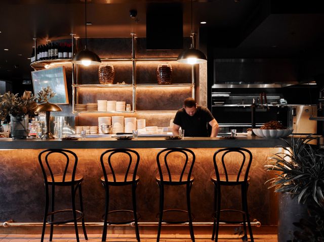 the interior of Wilma, Braddon