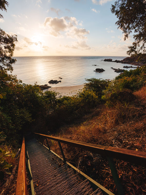 sunrise views at Lizard Island
