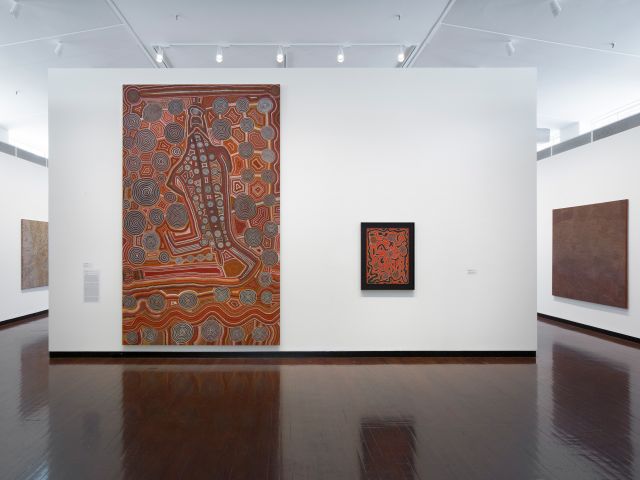 Euan Macloed Flux, installation view, Drill Hall Gallery, ANU