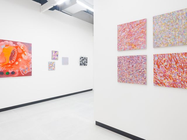 artworks on display at Civic Art Bureau