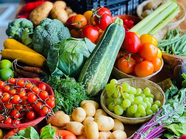 fresh produce on offer at Southside Farmer’s Market, Canberra