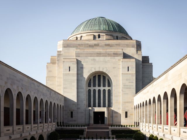the Australian War Memorial in Canberra