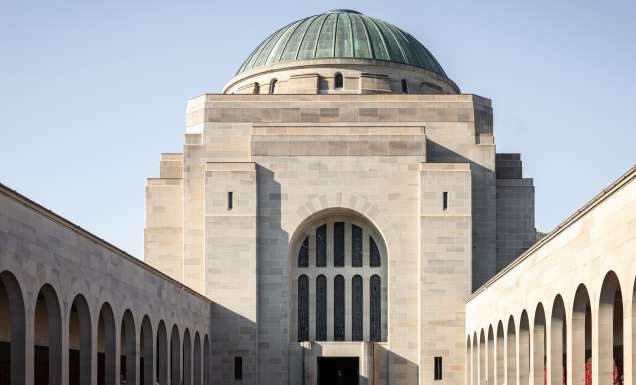 the Australian War Memorial in Canberra