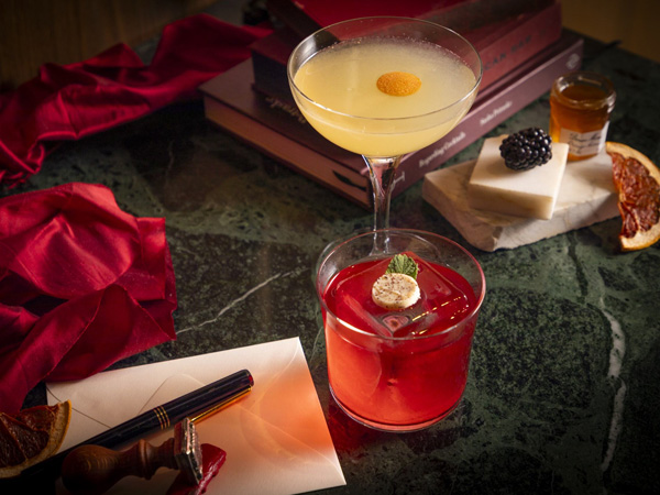 specialty cocktails at The Exhibitionist Bar, Surfers Paradise