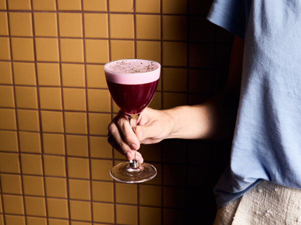 a hand holding a tipple at Bar Monte, Miami