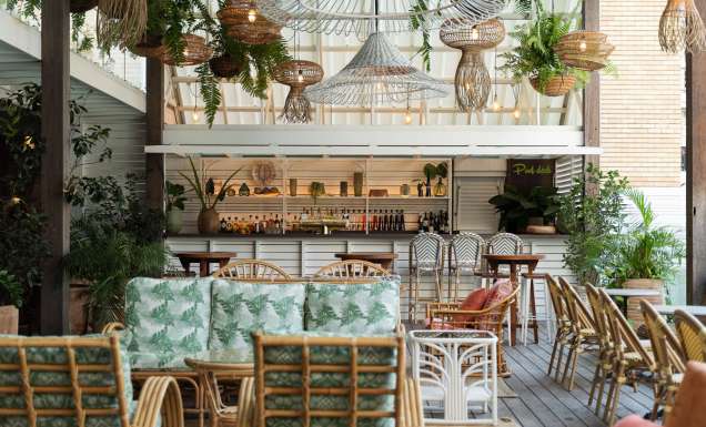 the tropical-themed Island Rooftop, Surfers Paradise