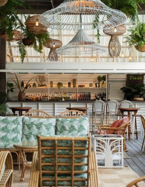 the tropical-themed Island Rooftop, Surfers Paradise