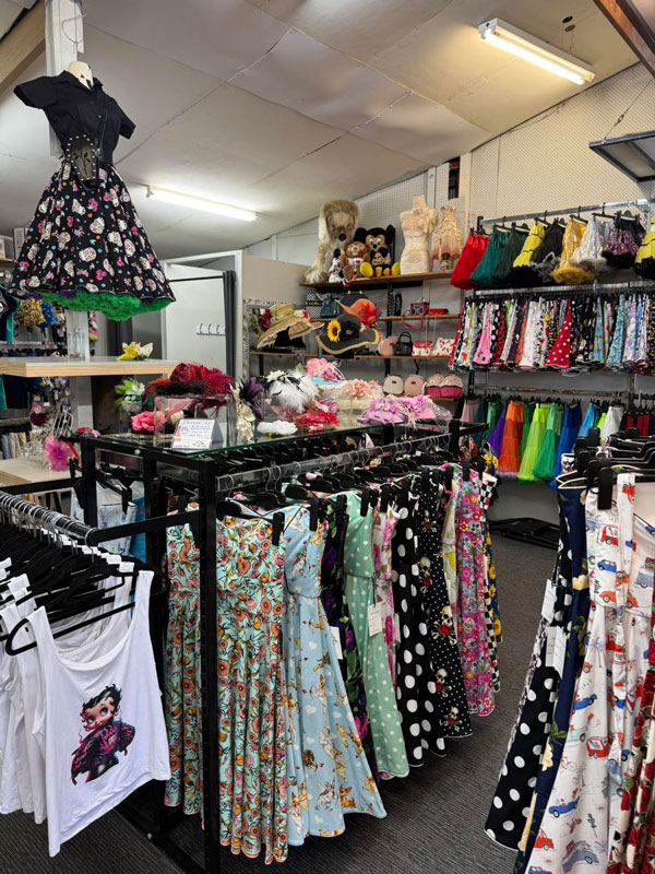 clothes for sale at Carrara Markets, Gold Coast