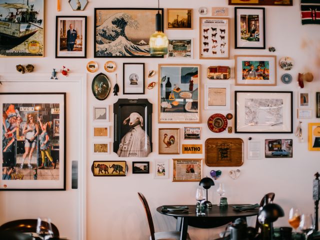 a decorated wall at Lot 17, Warrnambool