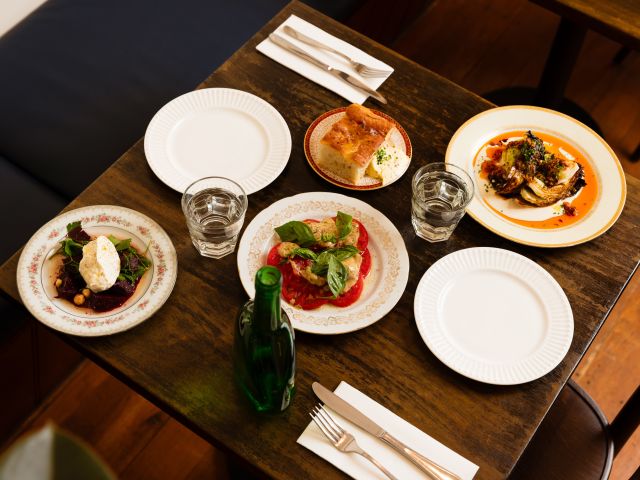 dinner at Lost Cat, Warrnambool