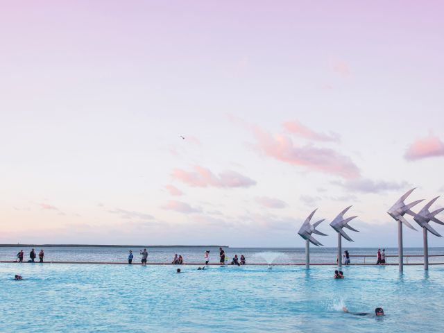 the Cairns Lagoon