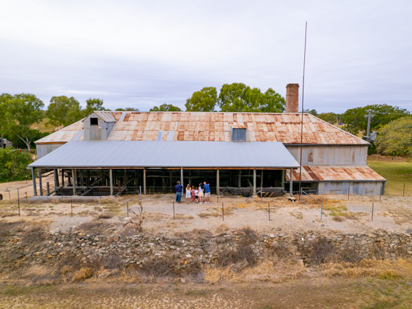 the Venus Gold Battery at Charters Towers