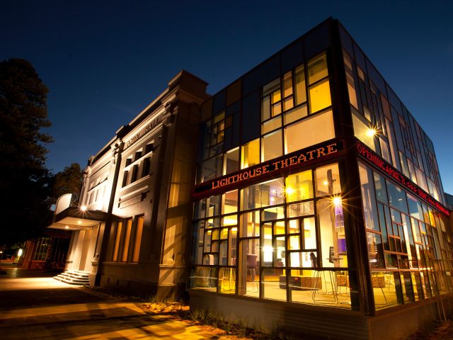 the Lighthouse Theatre exterior view