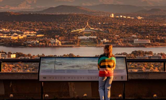 Mount Ainsile lookout, Canberra