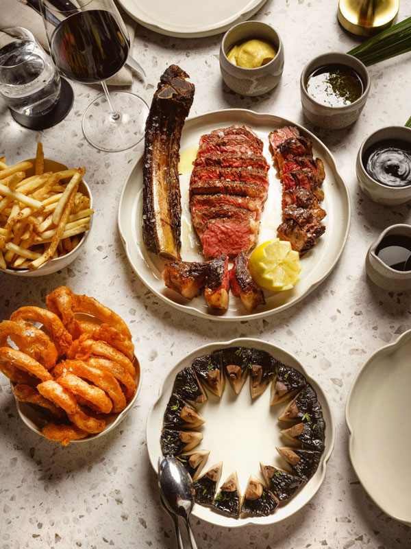 the fine dining menu at Catseye Pool Club, Hamilton Island