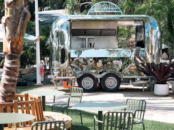 the beer garden at The Palms, Hamilton Island