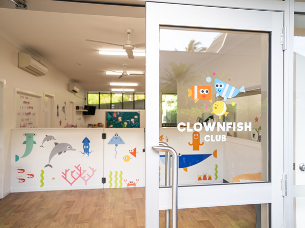 the Clownfish Kids Club, Hamilton Island