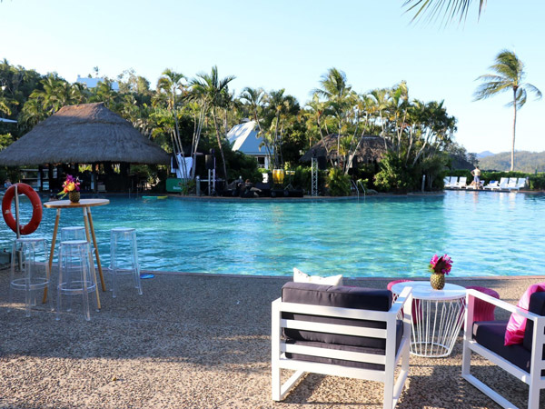 the Main Pool, Hamilton Island