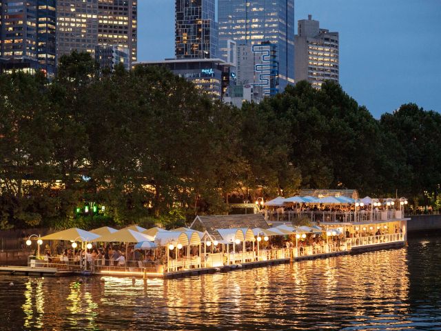 Afloat in Melbourne, Vic