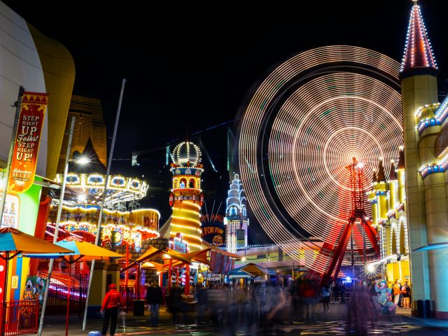 Luna Park in Sydney, NSW