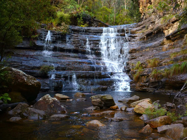 Silver Cascades, Victoria Falls, Blue Mountains National Park, NSW