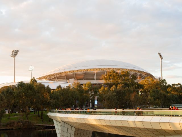 the Adelaide Oval