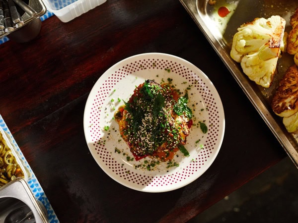 Africola's whole roasted cauliflower