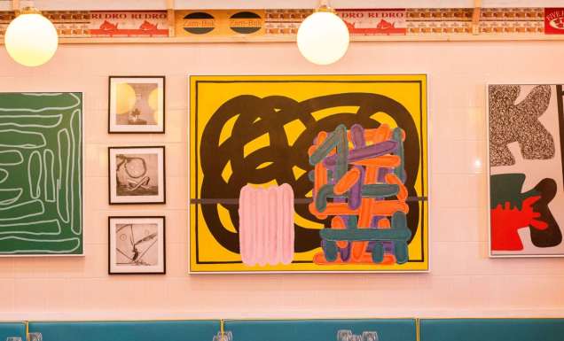 Interior of Africola in Adelaide