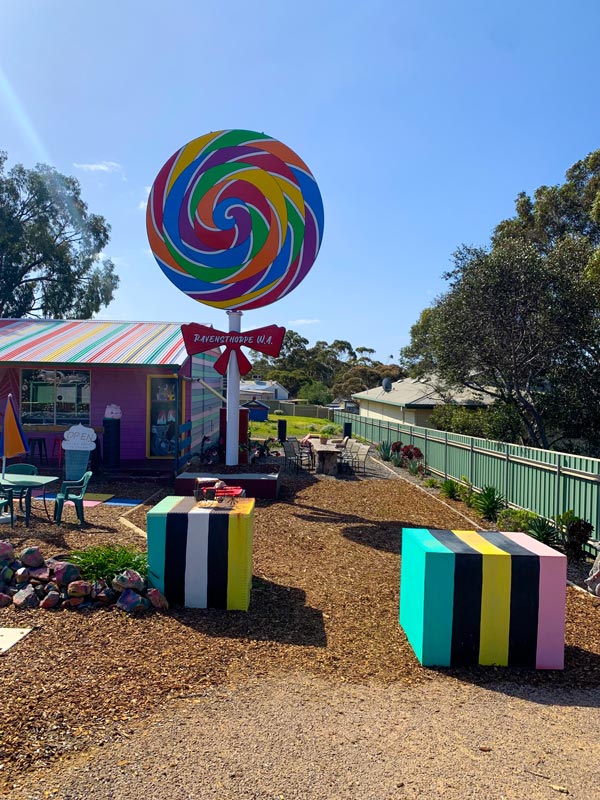 The Big Lollipop in Ravensthorpe WA