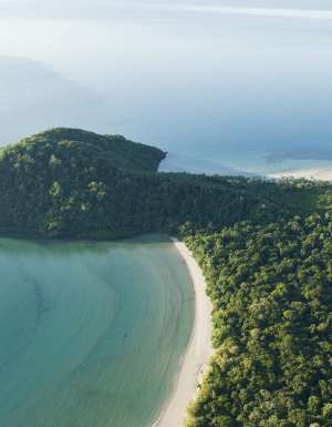 Cape Tribulation Camping on the beach
