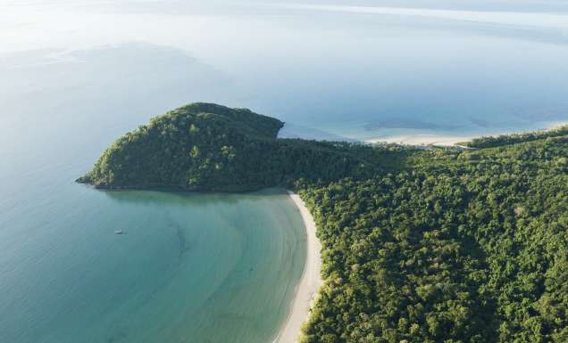 Cape Tribulation Camping on the beach