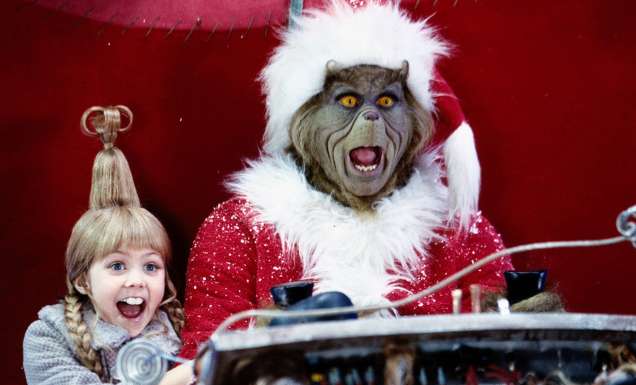 Jim Carrey in The Grinch