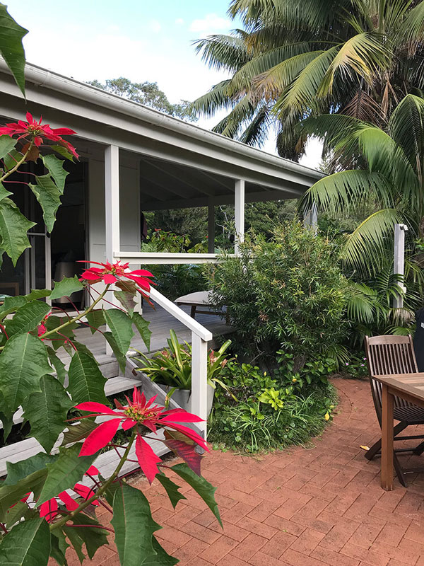 a beach-style bungalow at Lagoon Landing, Lord Howe Island accommodation