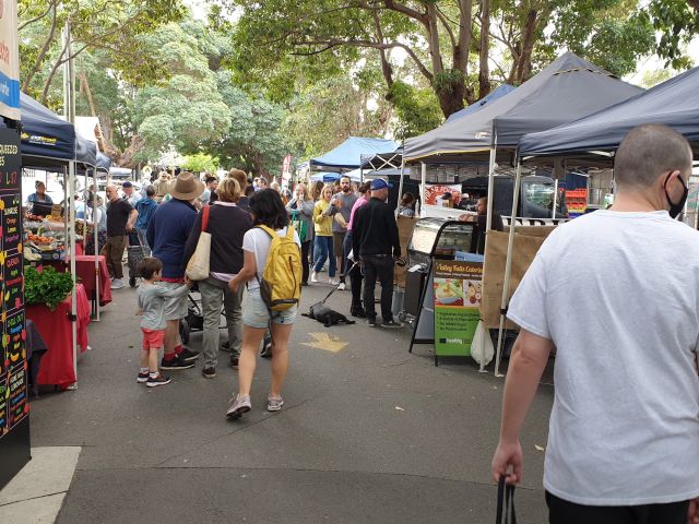 the Marrickville Organic Food Markets