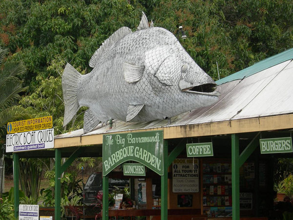 The Big Barramundi in Normanton, Queensland