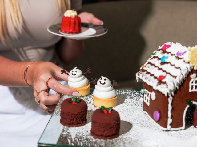 Festive high tea at W Brisbane, Qld