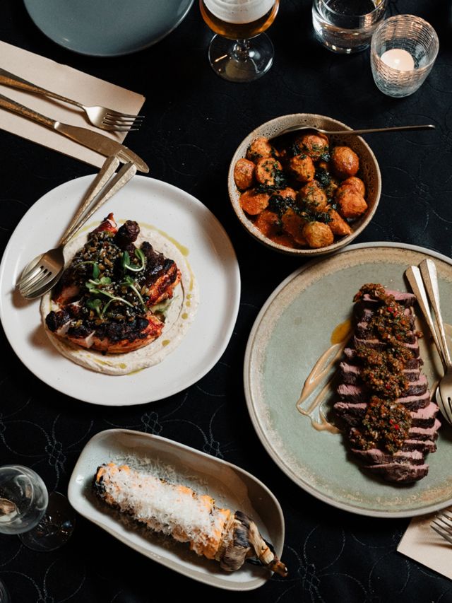 dinner at Tres, Launceston