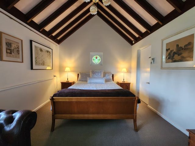 the bedroom at The Chapel at Welby Park Manor