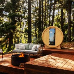 the forest bathing deck at Osborne House, Bowral accommodation